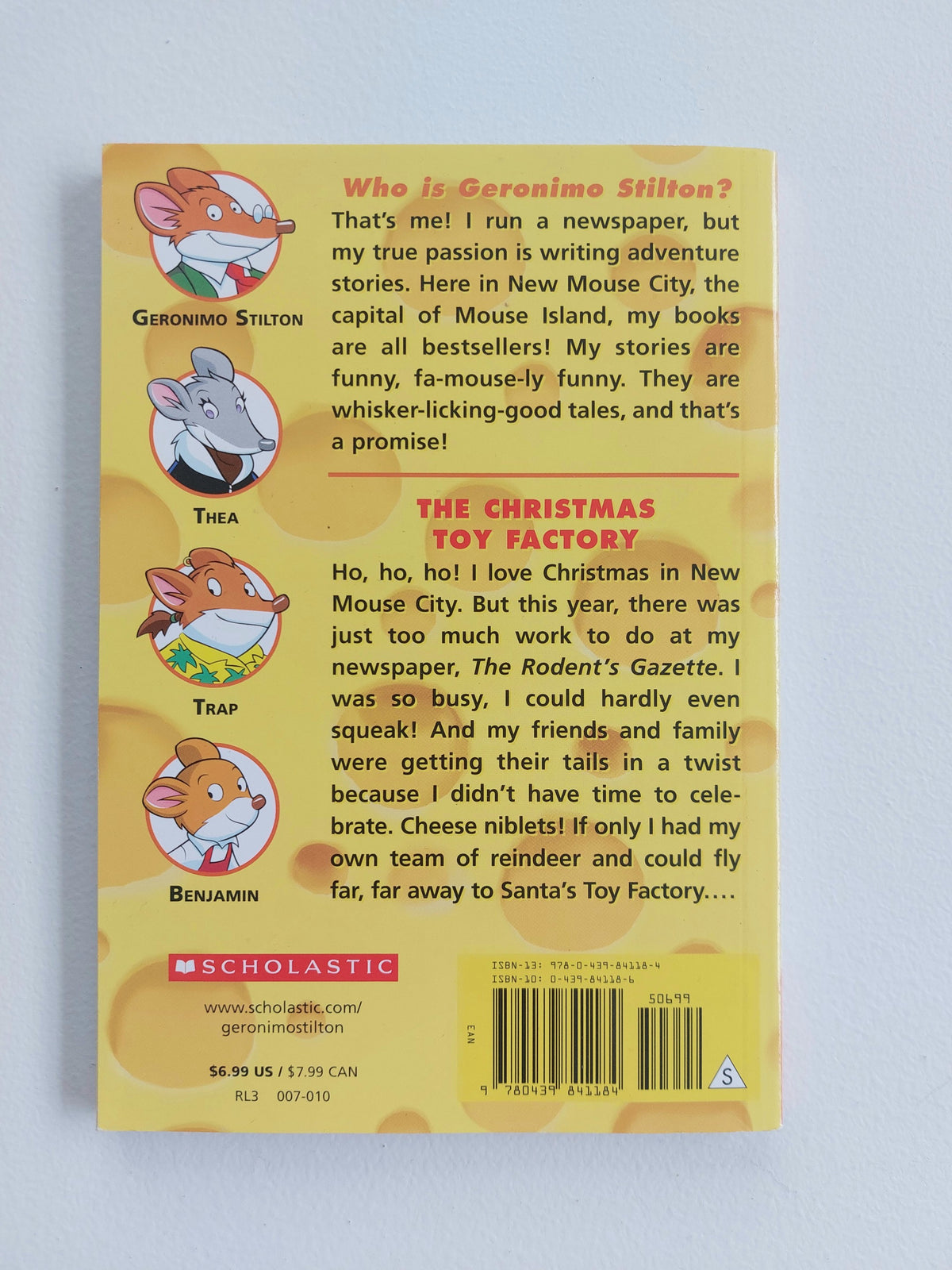 Geronimo Stilton: The Christmas Toy Factory