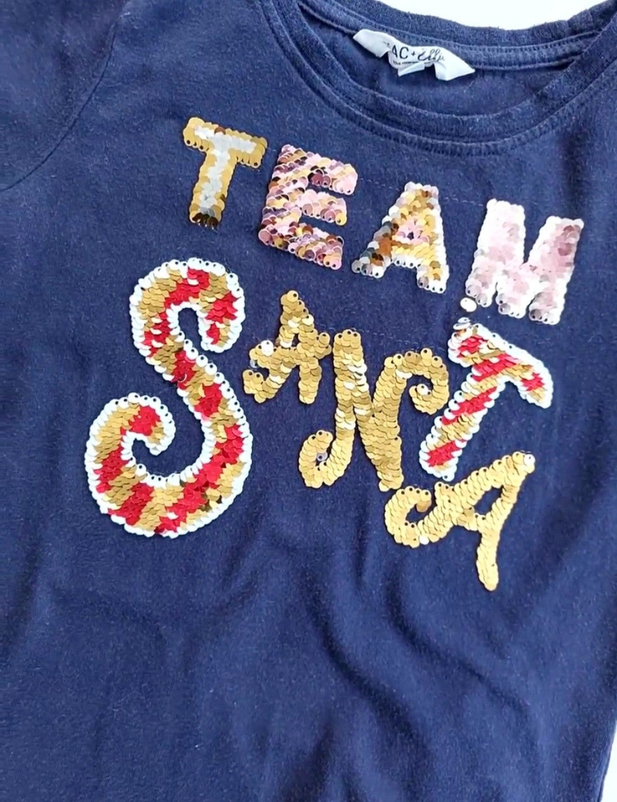 Team Santa tee size 7