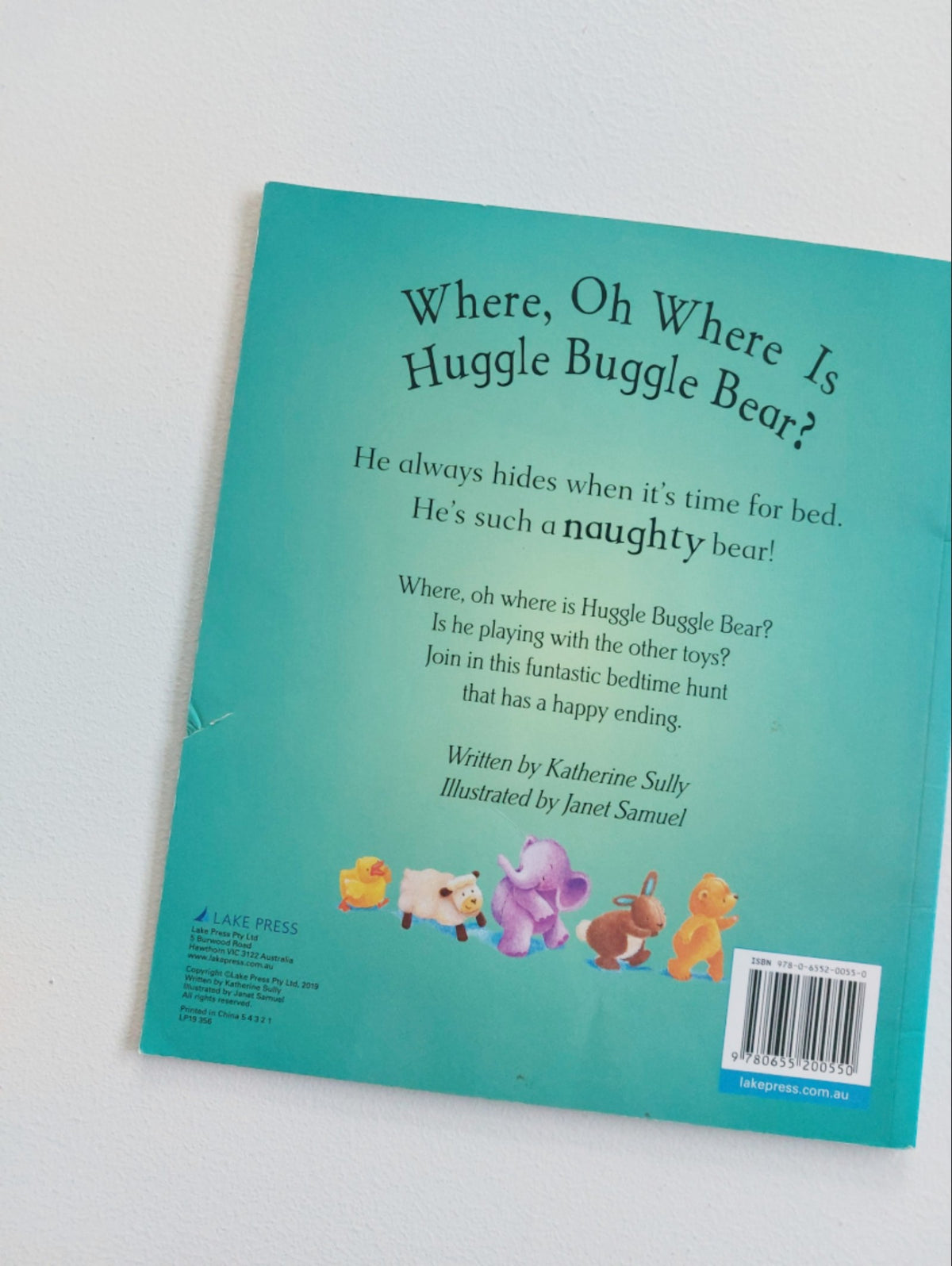 Where oh where is huggle bear? - Katherine Sully