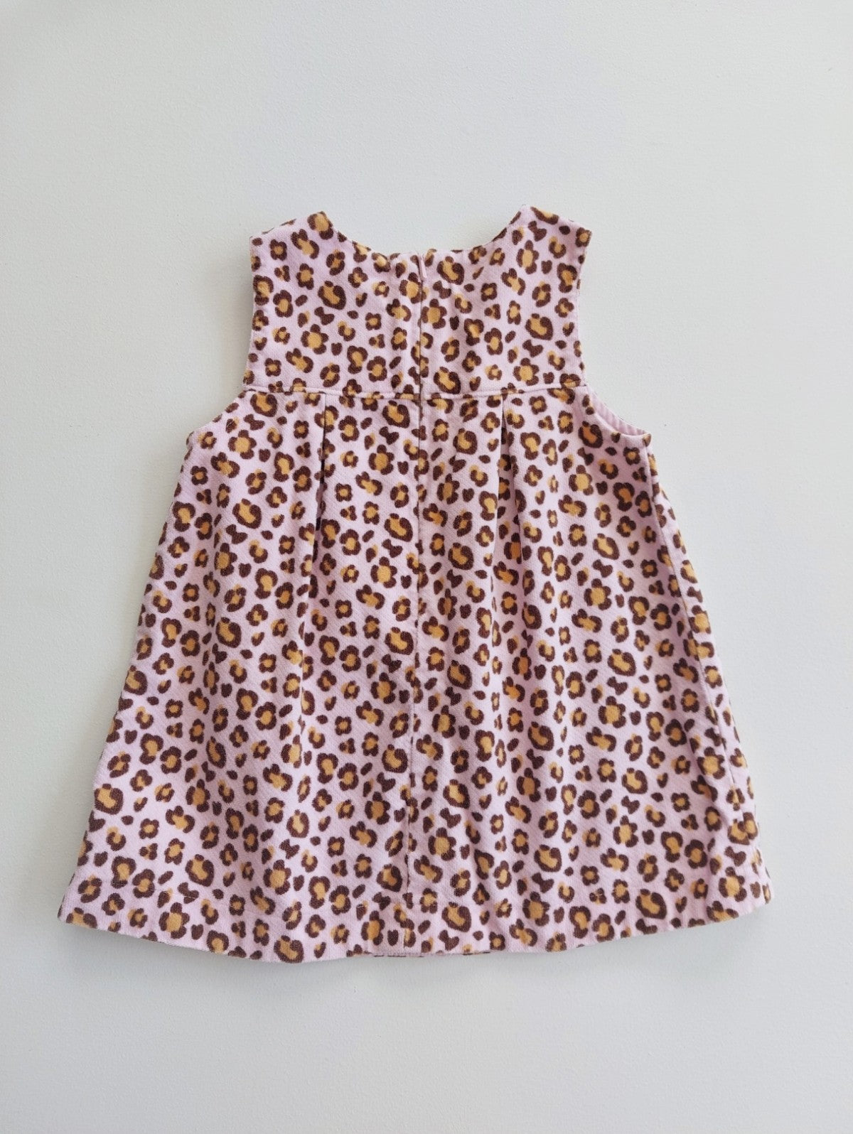 Animal print dress 12-18 months
