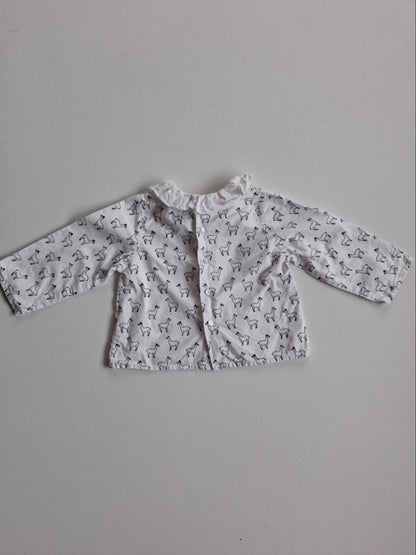 Llama blouse size 2-3