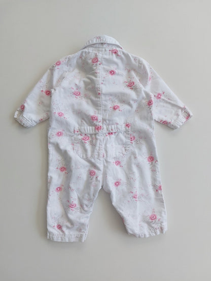 Floral onesie 6-12 months