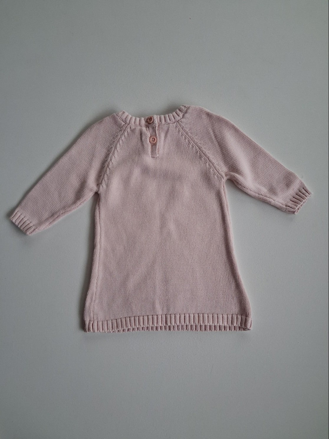 Knit bunny jersey 3-6 months