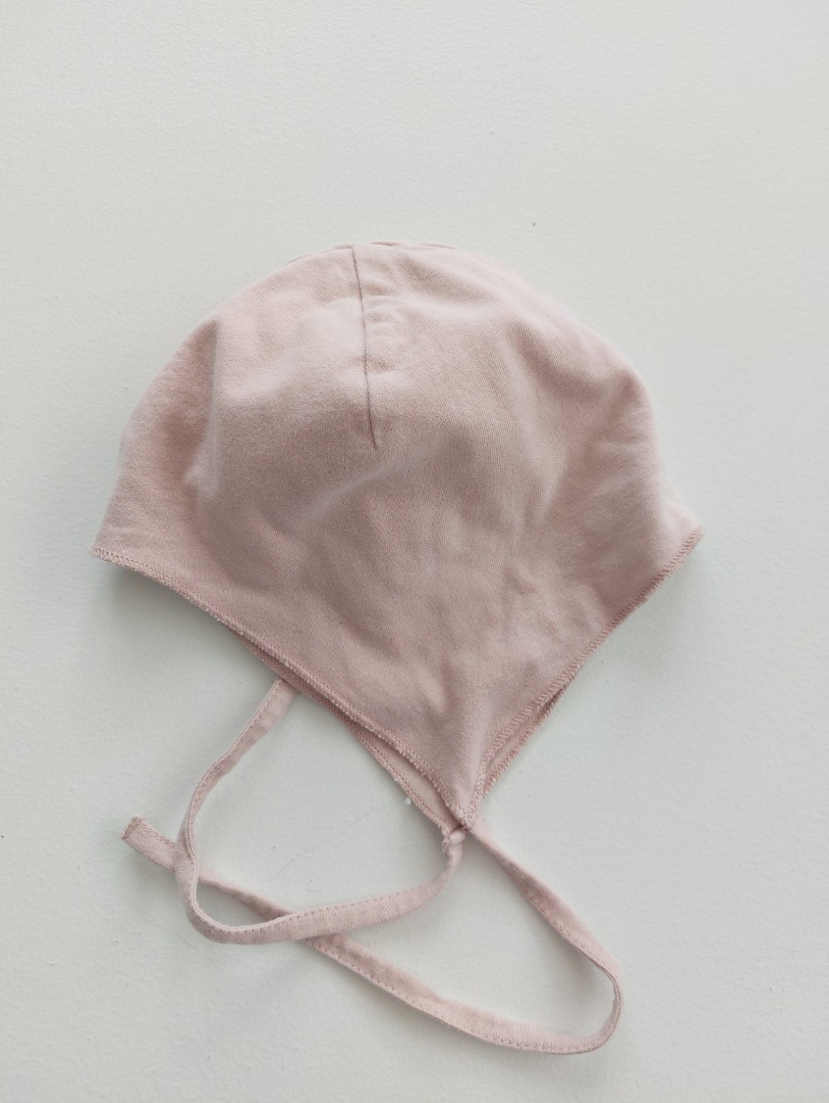 Dusky Pink bonnet 3-12 months