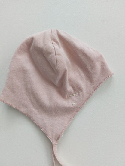 Dusky Pink bonnet 3-12 months