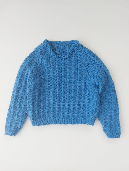 Hand knitted jersey size 4-5