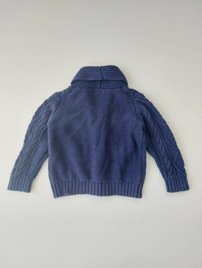 Cable knit cardigan 6-12 months