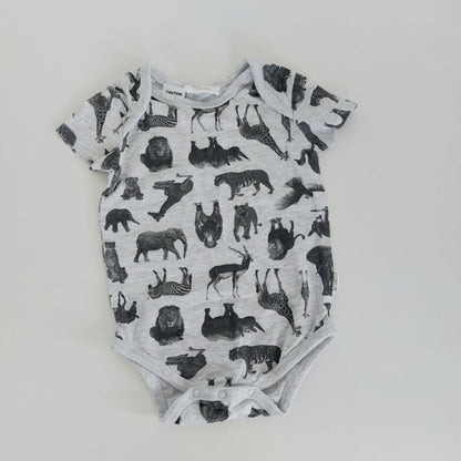 Toshi animals bodysuit 0-3 months