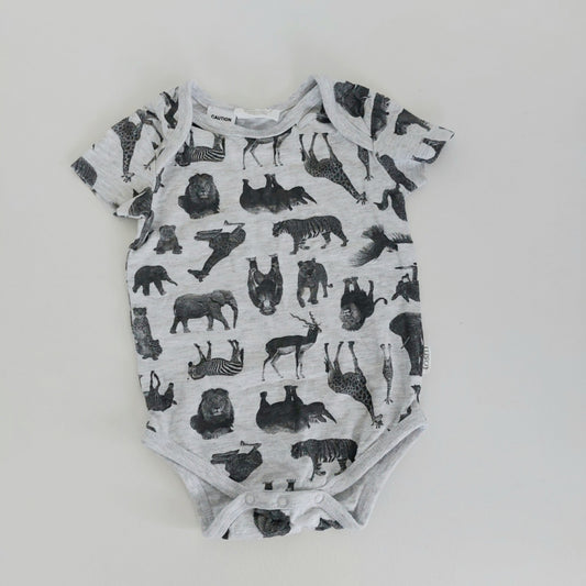 Toshi animals bodysuit 0-3 months