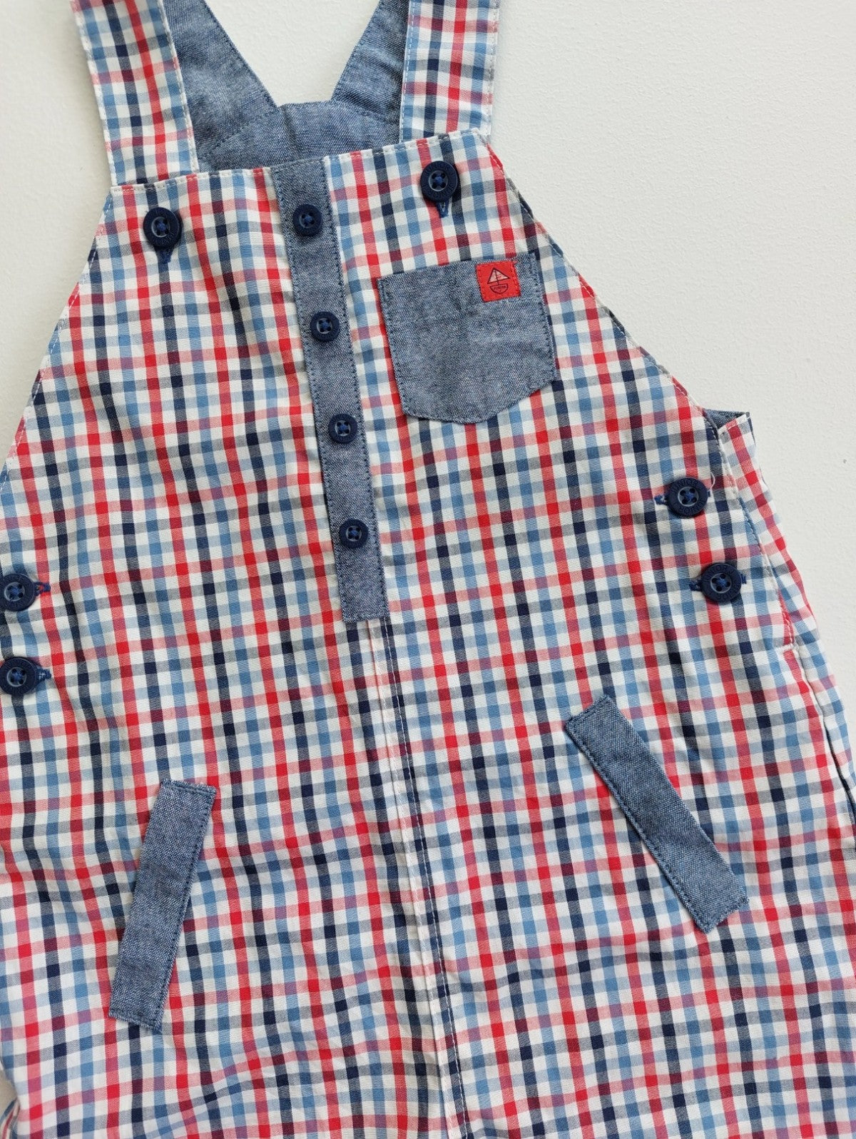Check shortalls 12-18 months
