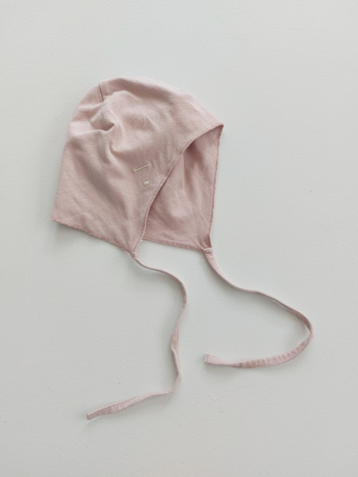 Dusky Pink bonnet 3-12 months