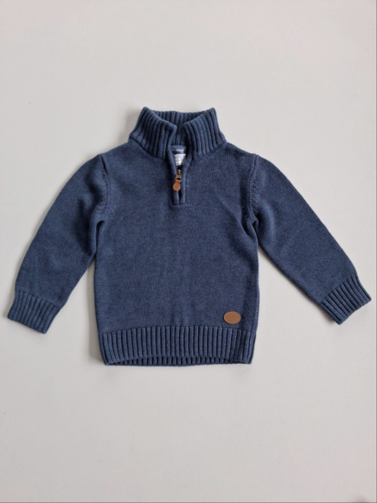 Quarter zip knit jersey size 4