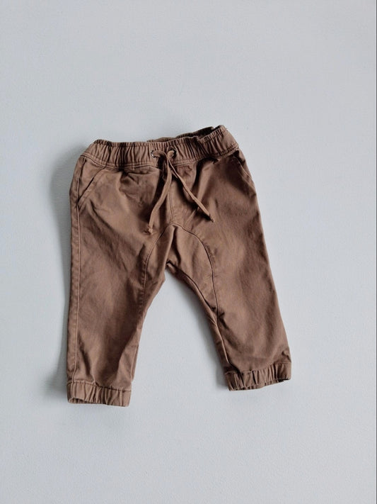 Brown chinos 6-12 months