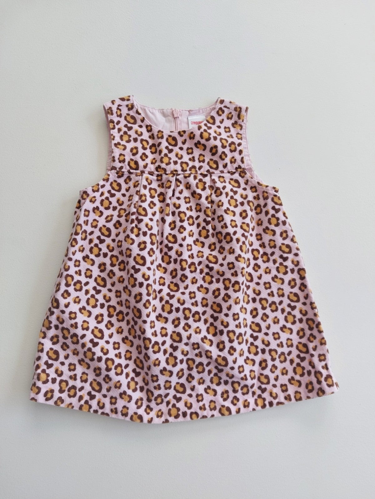 Animal print dress 12-18 months
