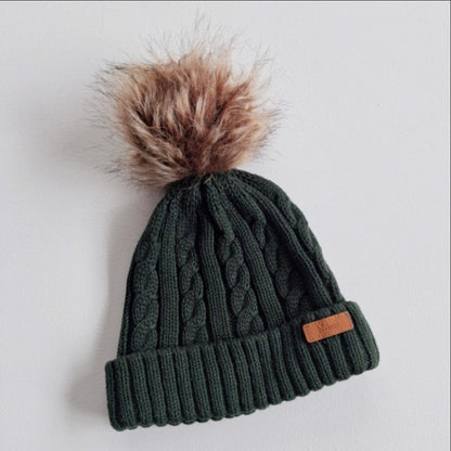 Cable knit beanie 6-12 months