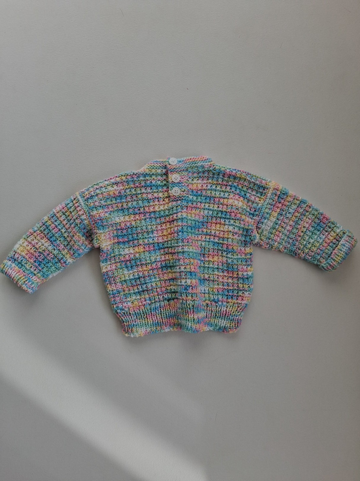 Pastel rainbow knit 12-18 months