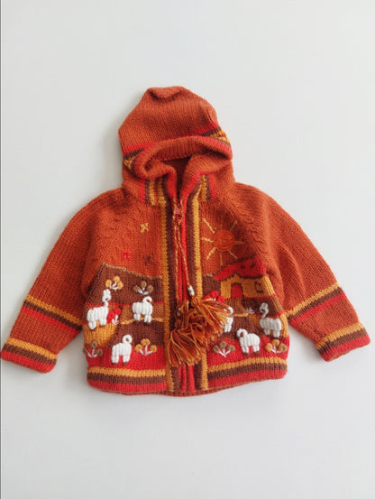 Zip up hoody 6-12 months
