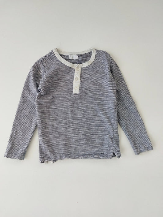 Jamie Kay striped henley top size 5