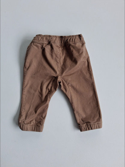 Brown chinos 6-12 months