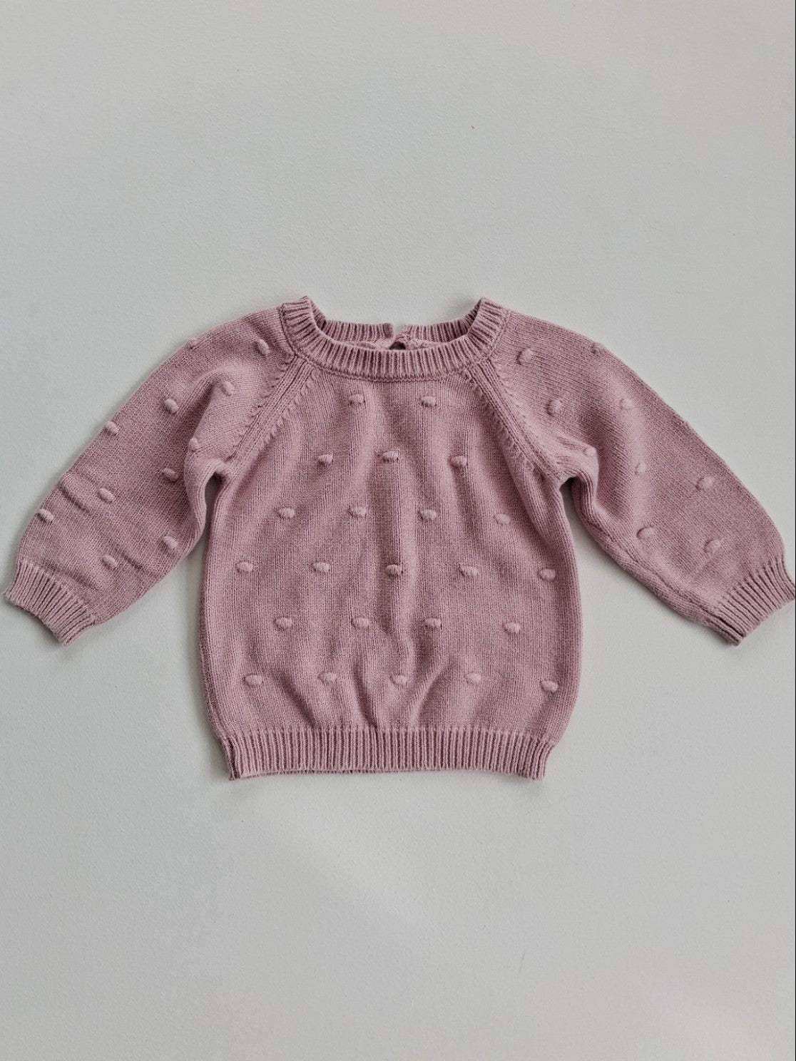 Bobble knit jumper 12-18 months