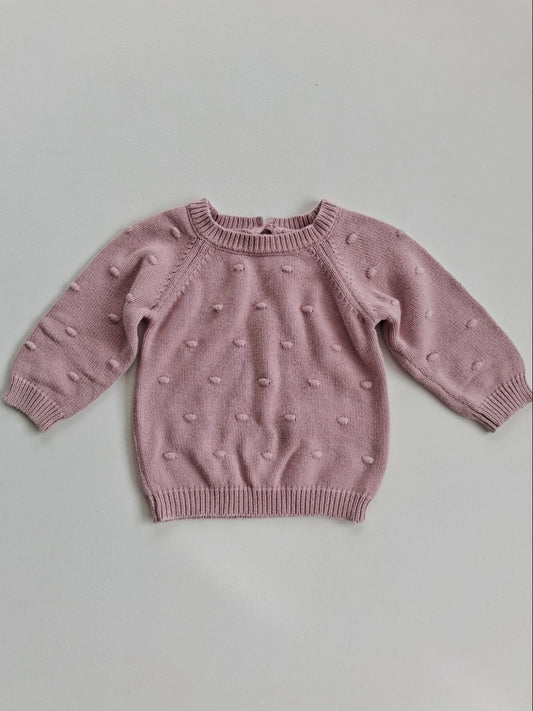 Bobble knit jumper 12-18 months