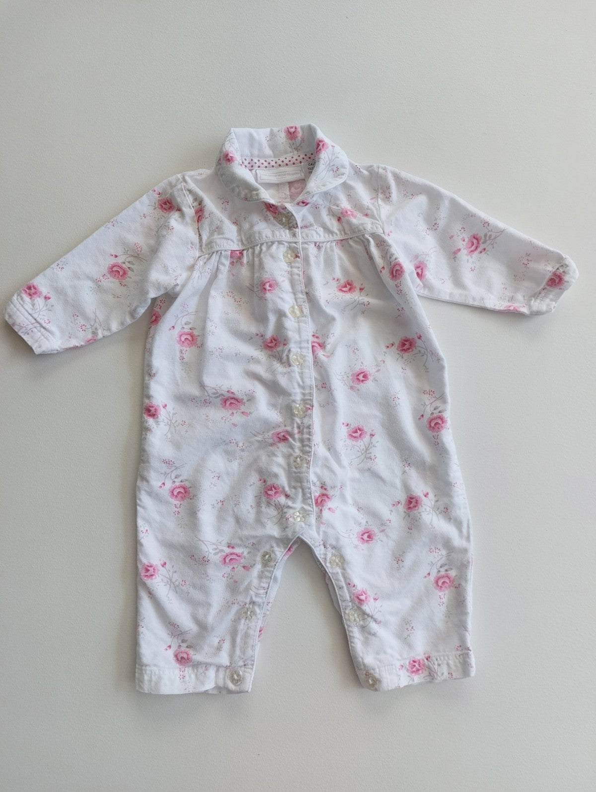 Floral onesie 6-12 months
