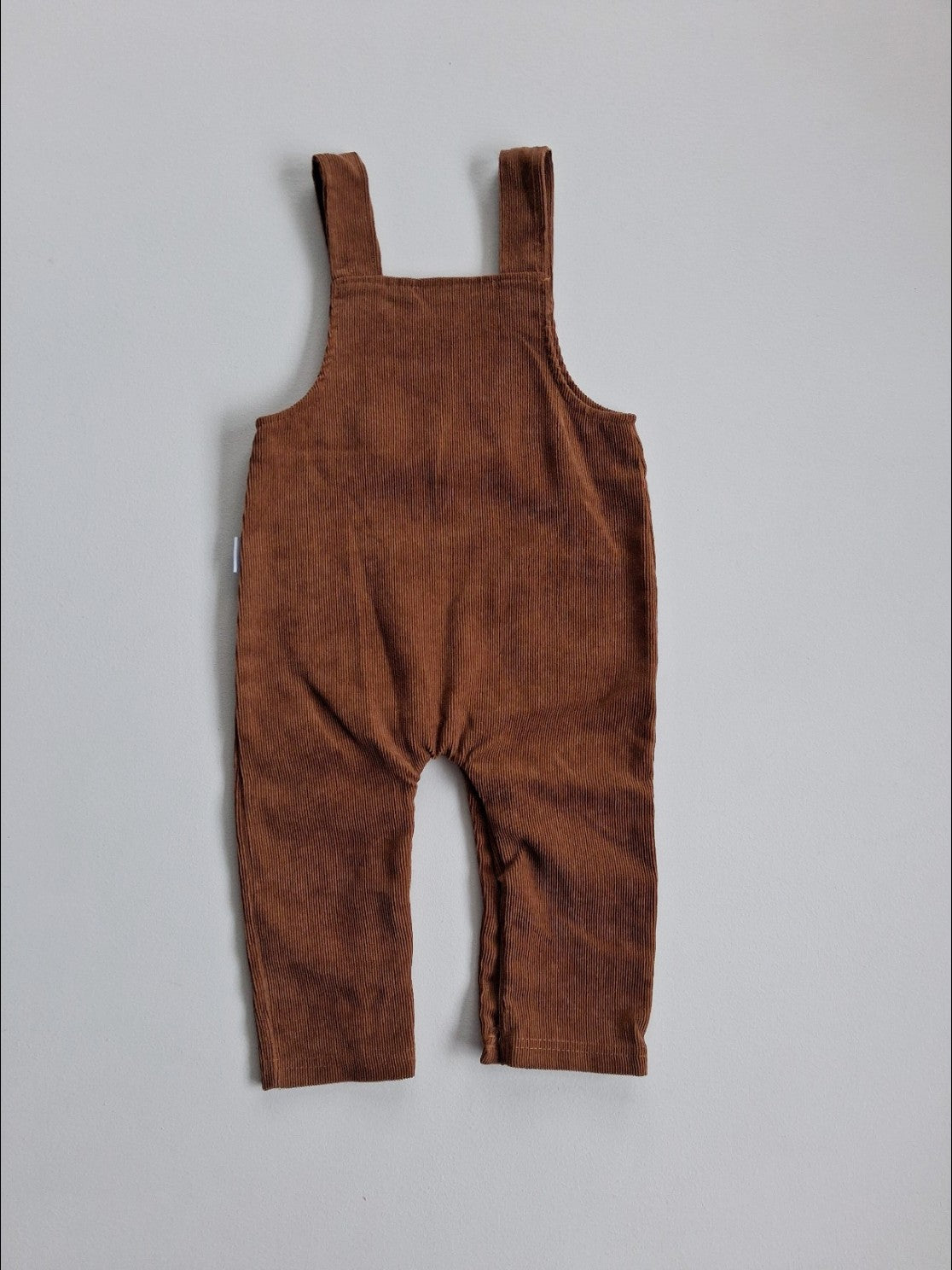 Tan cord overalls 12-18 months