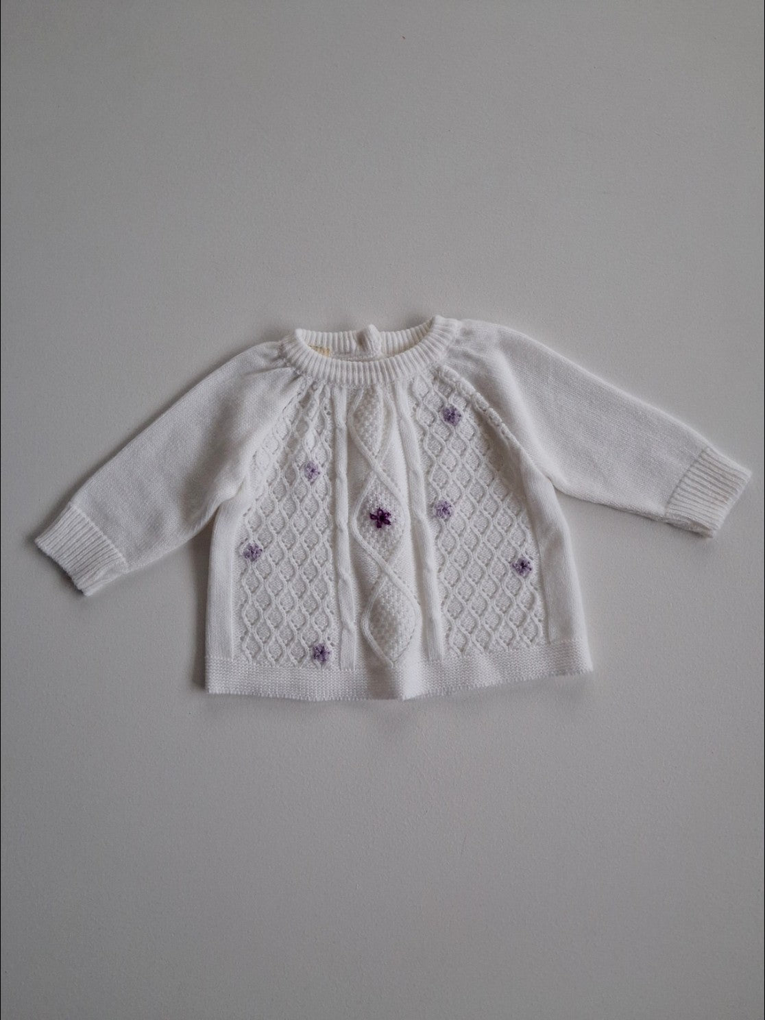 Hand embroidered jersey 3-6 months