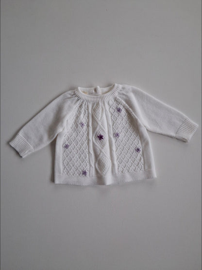 Hand embroidered jersey 3-6 months