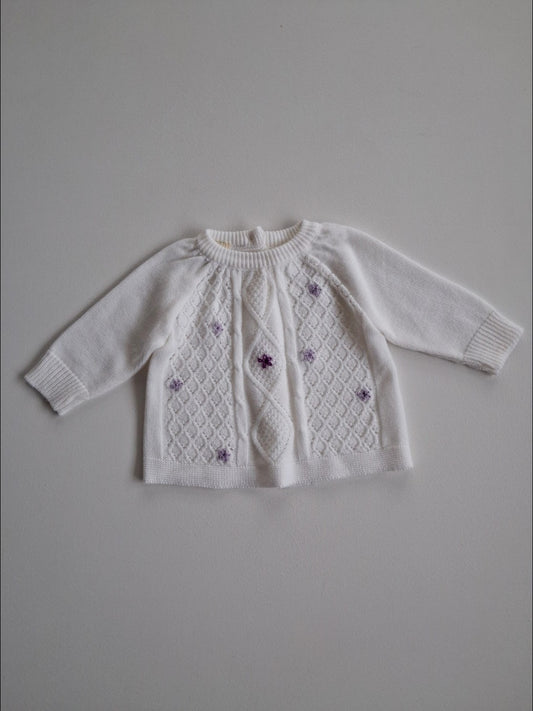 Hand embroidered jersey 3-6 months