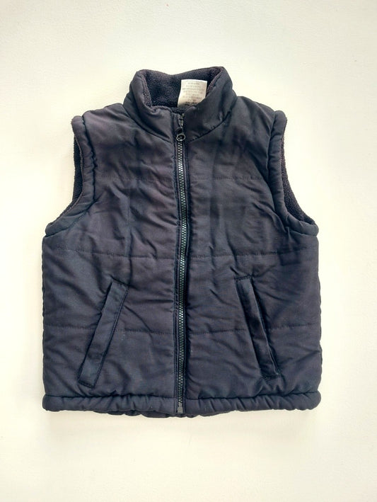 Black vest size 4