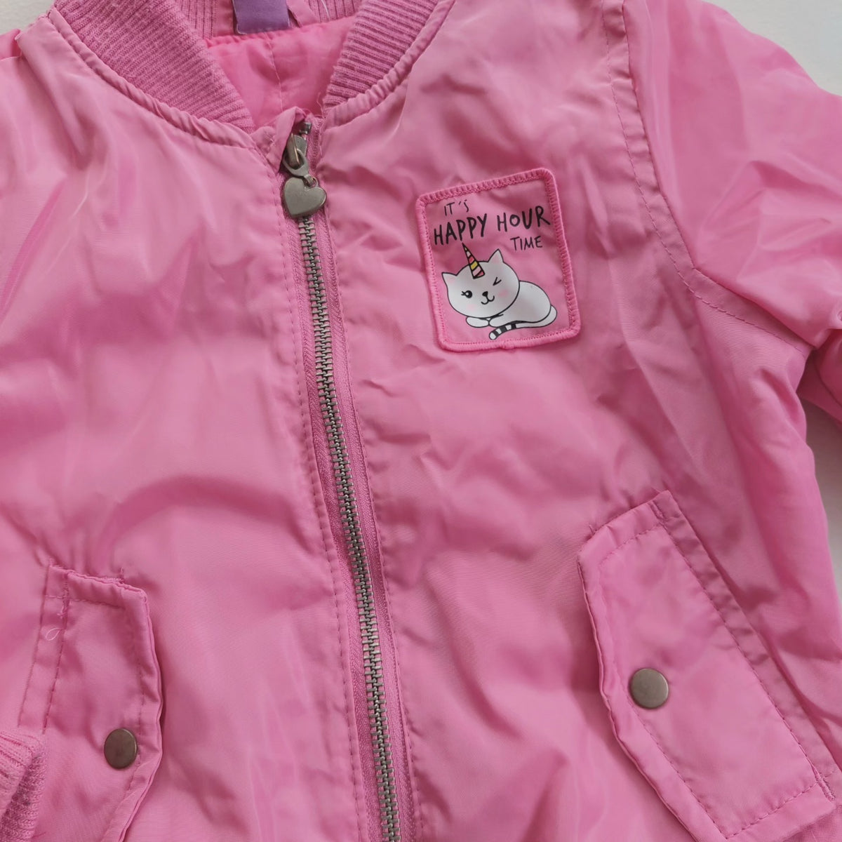 Pink jacket size 2