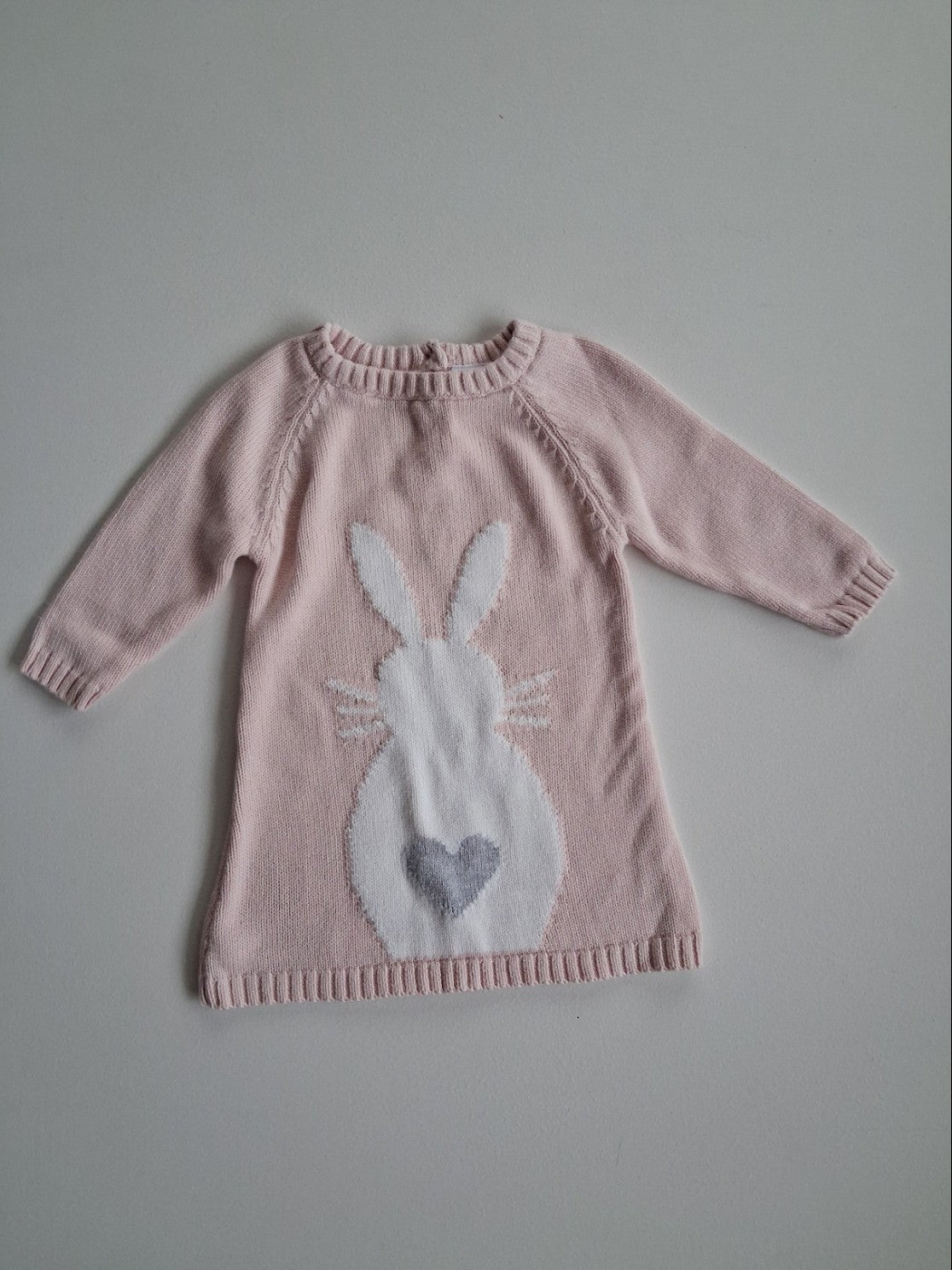 Knit bunny jersey 3-6 months