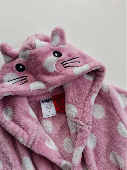 Girls dressing gown size 1