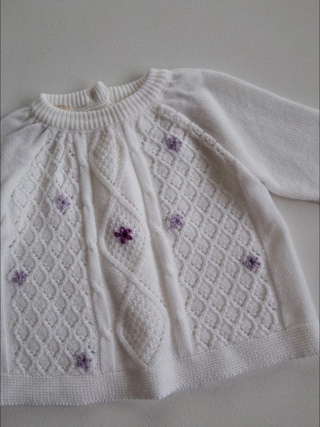 Hand embroidered jersey 3-6 months