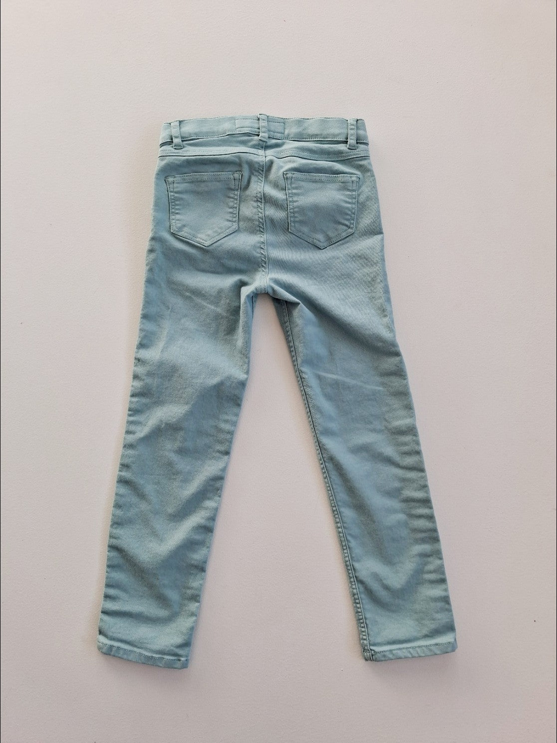 Mint green skinny jeans size 5-6
