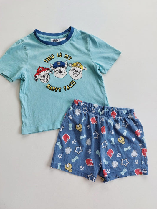 Paw Patrol summer PJs size 4