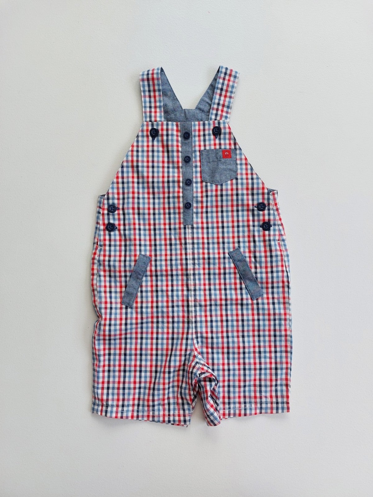 Check shortalls 12-18 months