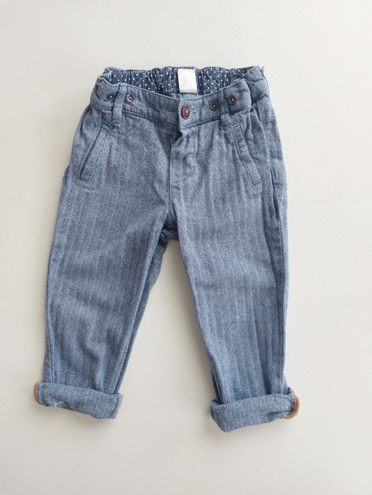 Blue Grandpa pants size 2