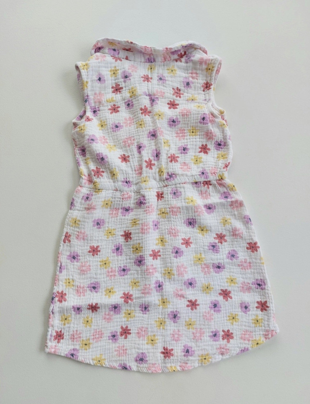 Floral muslin dress size 6
