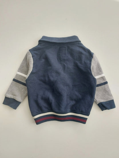 Button up "N" cardigan 9-12 months