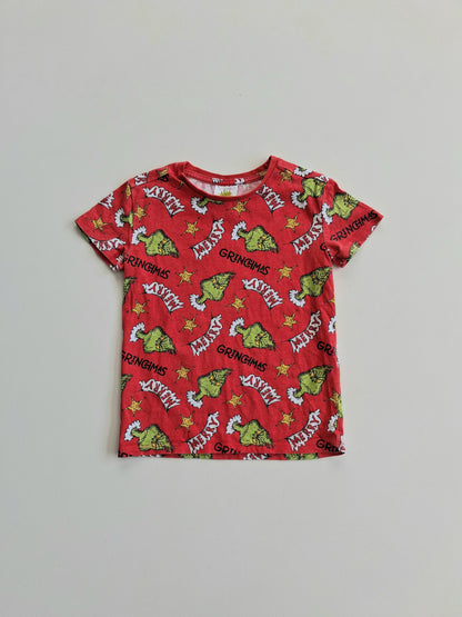 The Grinch Christmas tee size 5-6
