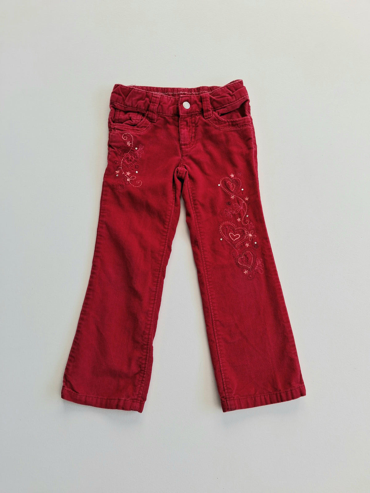 Velour pants size 4