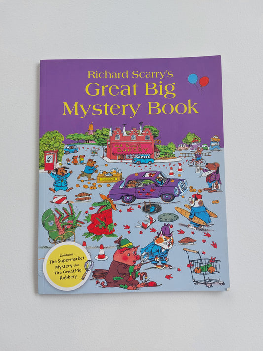 Richard Scarry's Great Big Mystery Book