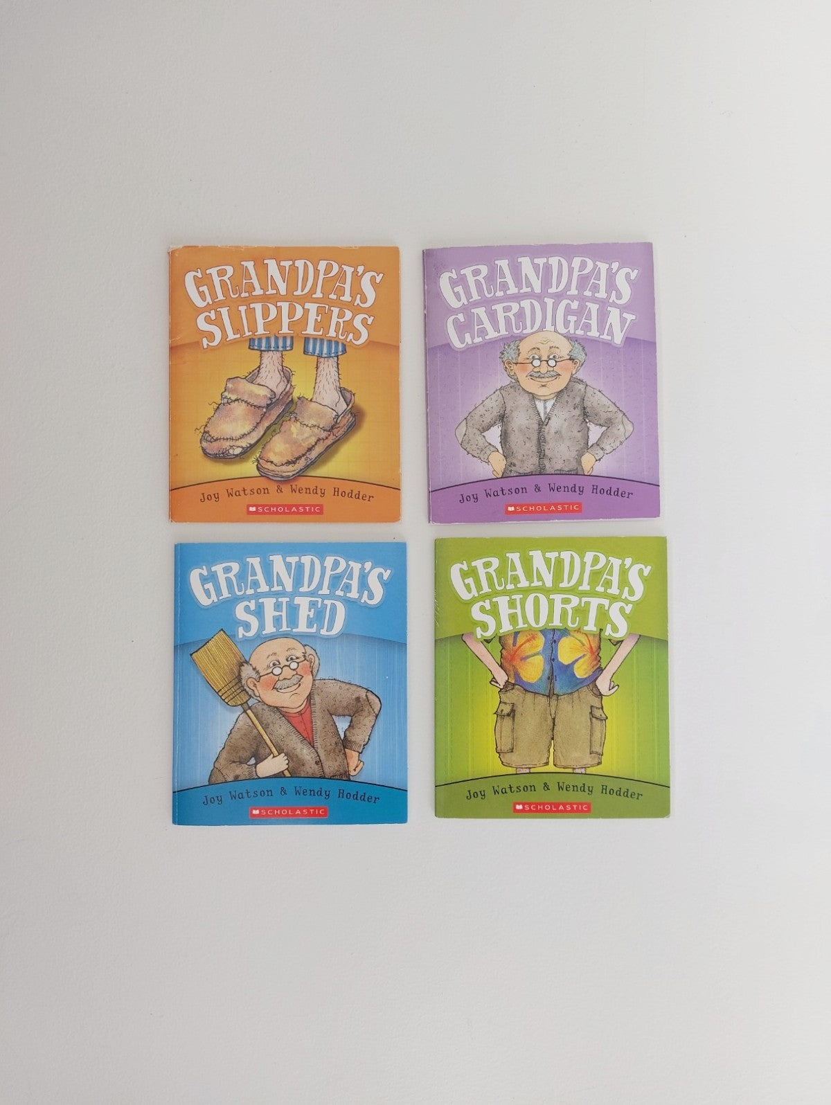 Grandpa mini books x4