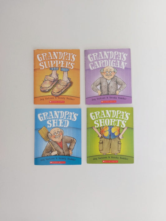 Grandpa mini books x4