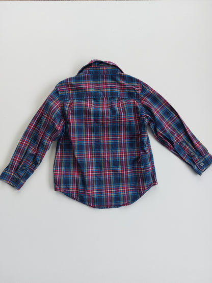 Plaid shirt size 4-5