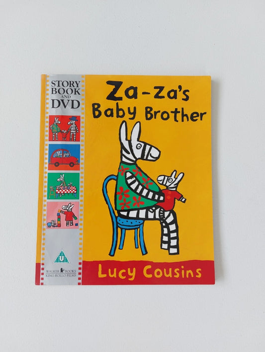 Za-za's baby brother with DVD - Lucy Cousins