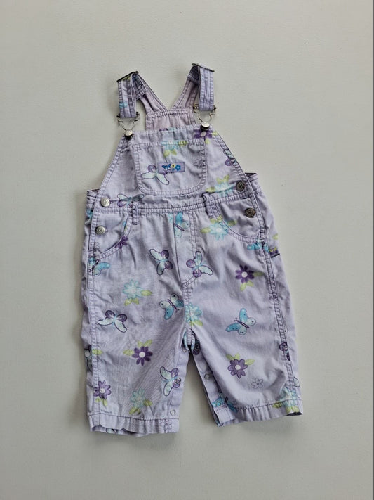 Vintage butterfly shortalls size 1