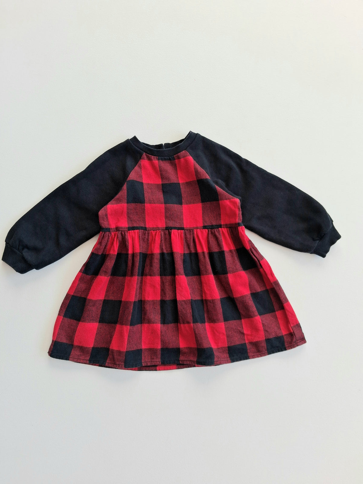 Red and black dress 12-18 months